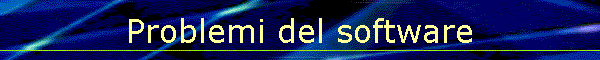 Problemi del software